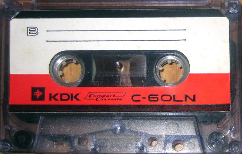 Compact Cassette KDK LN 60 Type I Normal 1975 Worldwide
