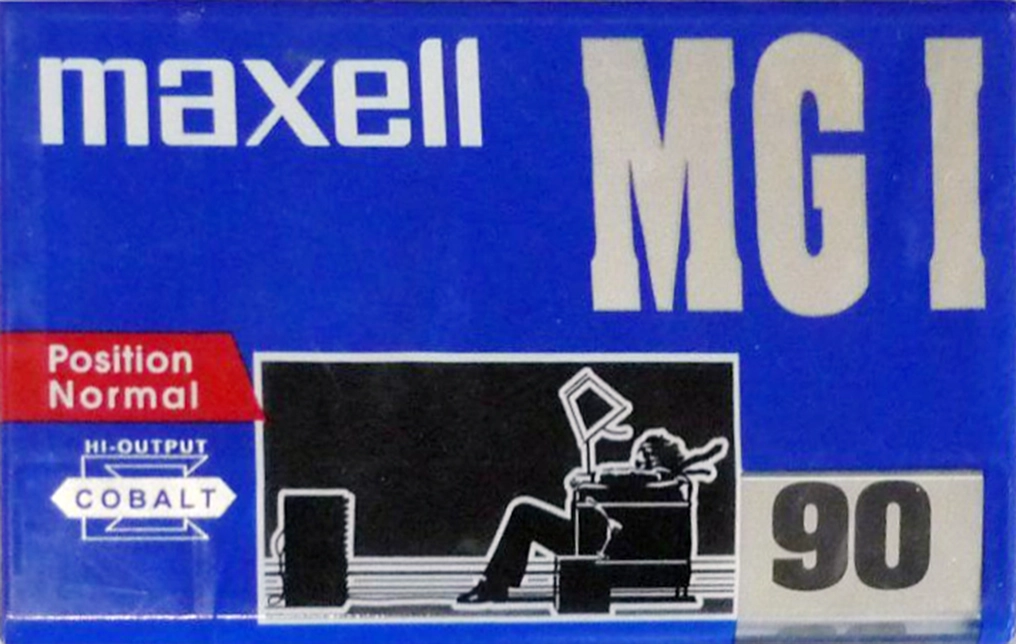 Compact Cassette Maxell MG 90 "MG I" Type I Normal 1996 Europe
