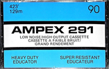 Compact Cassette Ampex 291 90 Type I Normal 1974 Canada