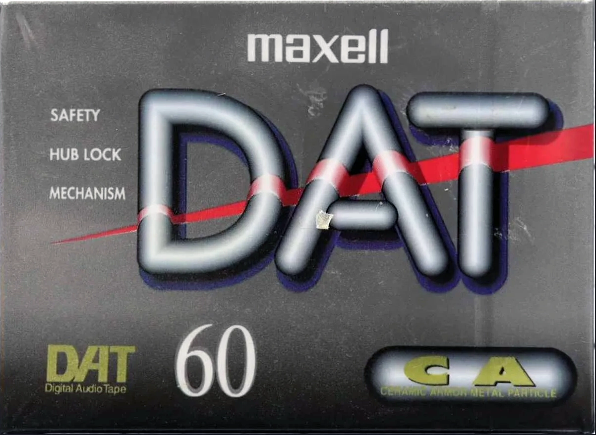 Digital Audio Tape Maxell 60 Type IV Metal 1993 Japan