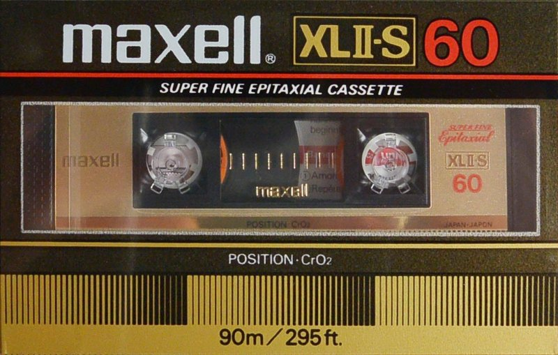 Compact Cassette: Maxell / Hitachi Maxell - XLII-S 60