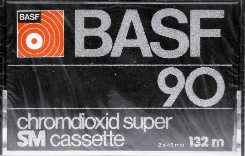 Compact Cassette: BASF  - Chromdioxid Super 90