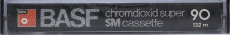 Compact Cassette: BASF  - Chromdioxid Super 90