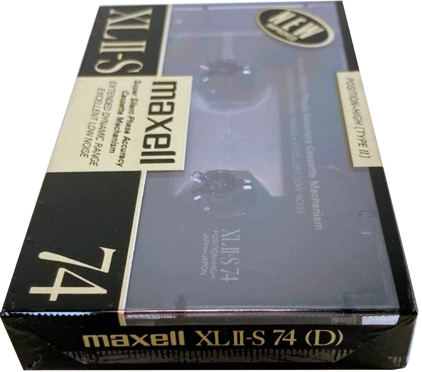 Compact Cassette Maxell XLII-S 74 Type II Chrome 1988 Japan