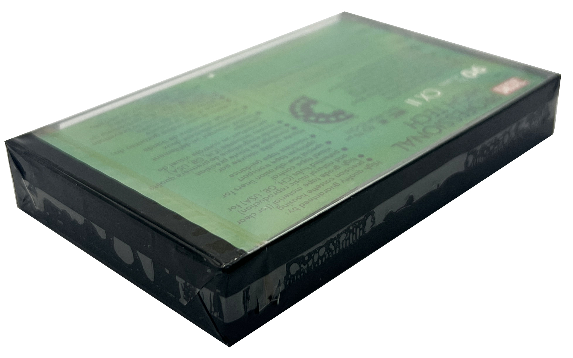 Compact Cassette ICM CX II 90 "Big Drops" Type II Chrome 1989 Europe