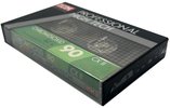 Compact Cassette ICM CX II 90 "Big Drops" Type II Chrome 1989 Europe