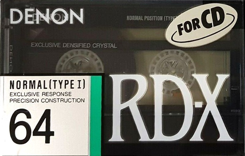 Compact Cassette: Nippon Columbia / Denon Denon - RD-X 64