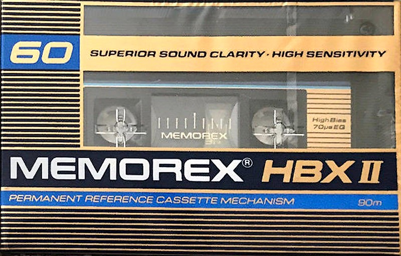 Compact Cassette: Memorex  - HBX II 60