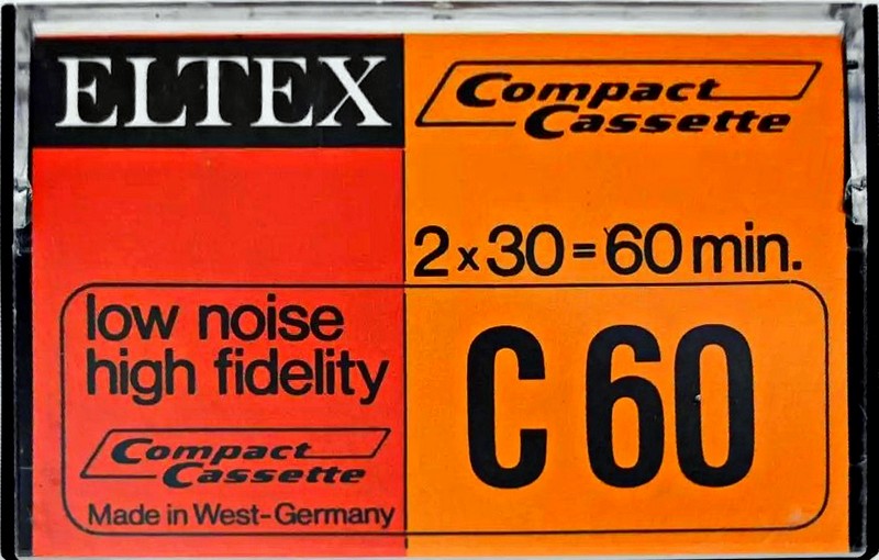 Compact Cassette Eltex 60 Type I Normal Germany