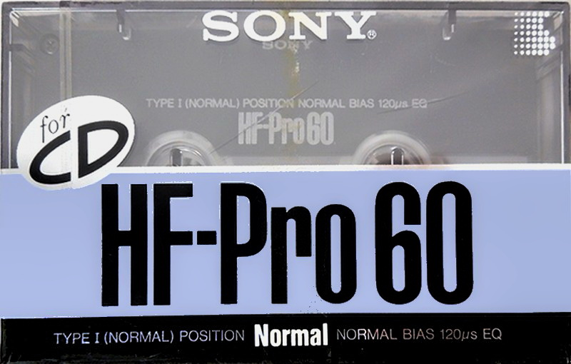 Compact Cassette: Sony  - HF-Pro 60