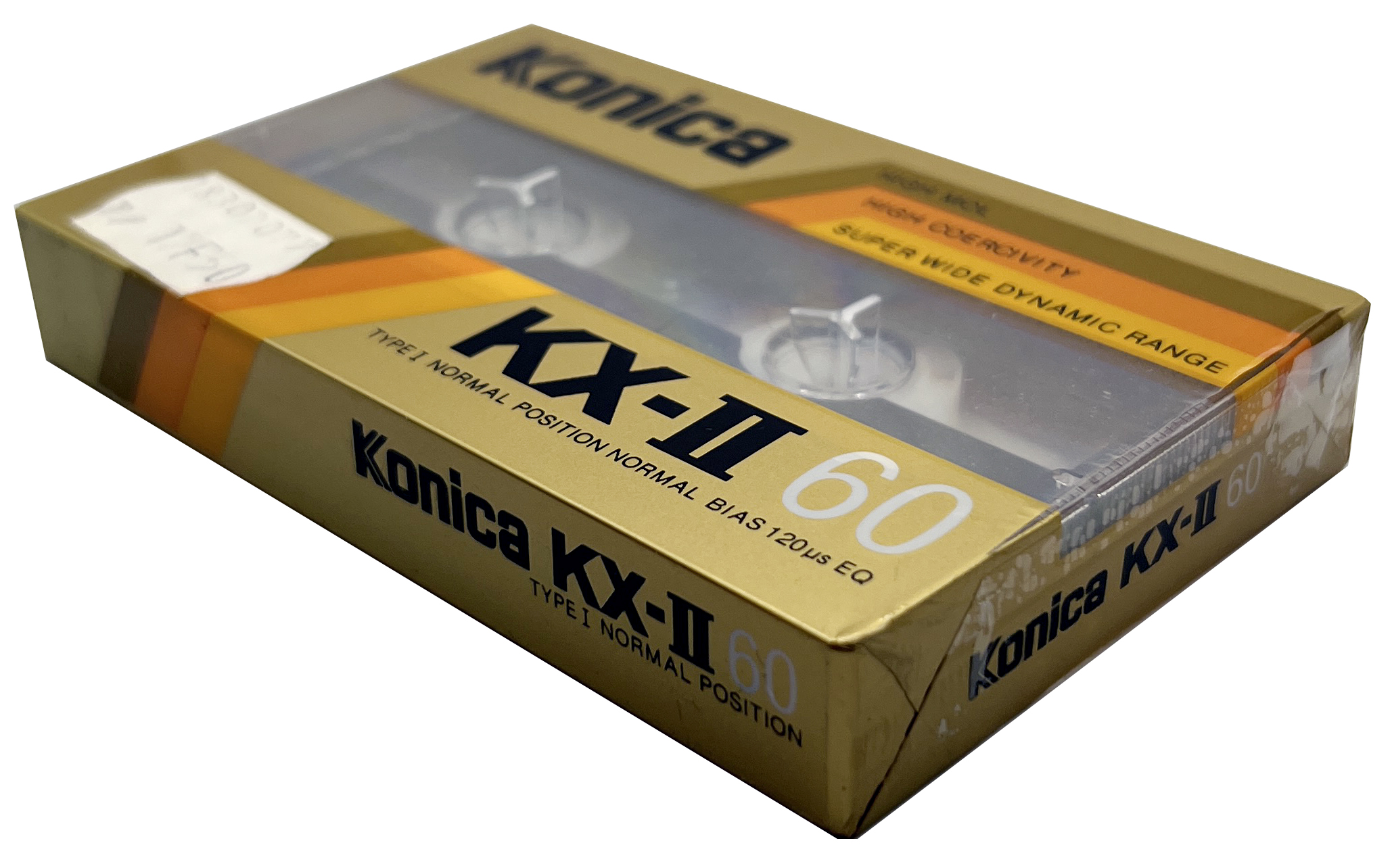 Compact Cassette Konica KX-II 60 Type I Normal 1987 Europe