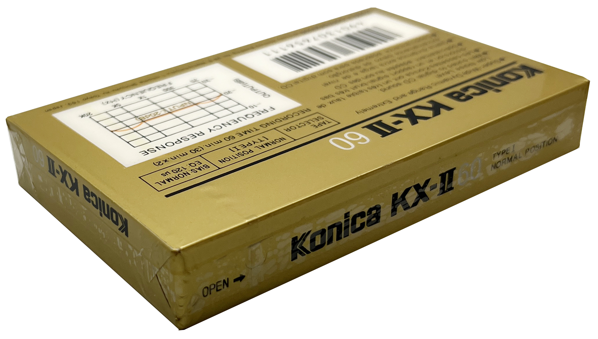 Compact Cassette Konica KX-II 60 Type I Normal 1987 Europe