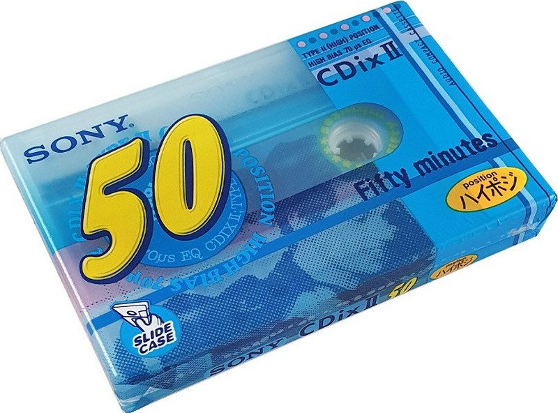 Compact Cassette: Sony  - CDix II 50