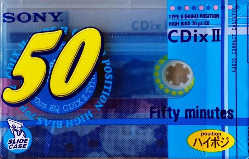 Compact Cassette: Sony  - CDix II 50