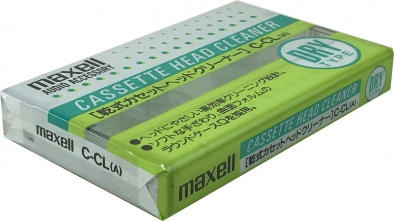 Compact Cassette Maxell "C-CL(A)" Cleaning Cassette Japan