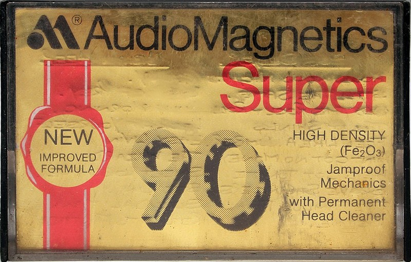 Compact Cassette:  Audio Magnetics - Super 90