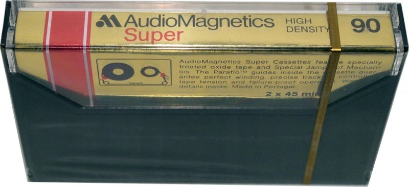 Compact Cassette:  Audio Magnetics - Super 90