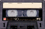 Compact Cassette BASF Chromdioxid Super II 90 "Large Window" Type II Chrome 1983 Europe