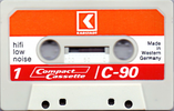 Compact Cassette Karstadt 90 Type I Normal 1973 Germany