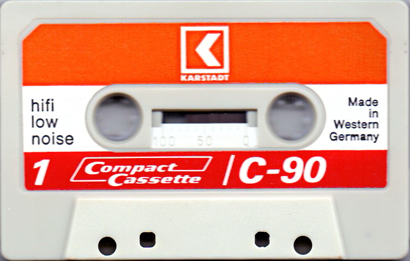 Compact Cassette: Unknown Karstadt -  90