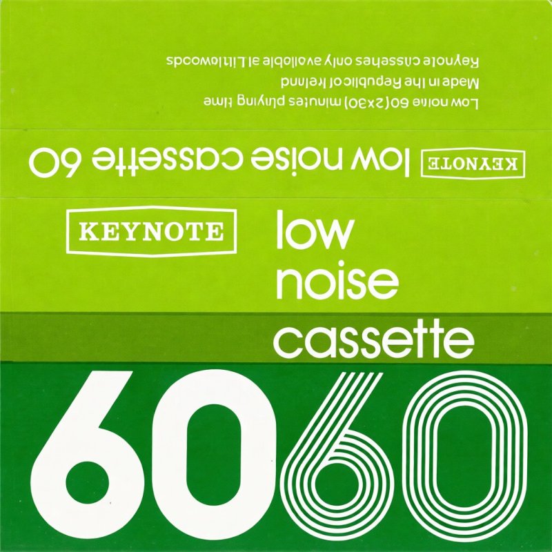 Compact Cassette Keynote 60 Type I Normal UK