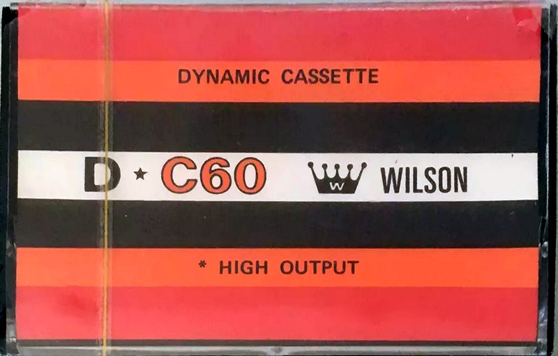 Compact Cassette Wilson 60 Type I Normal 1972 Hong Kong