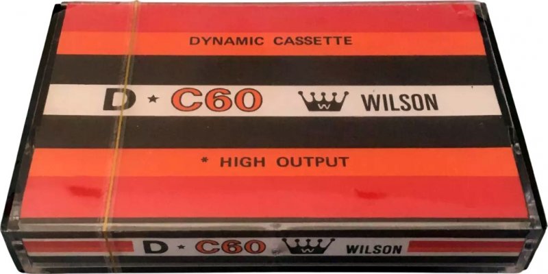 Compact Cassette Wilson 60 Type I Normal 1972 Hong Kong