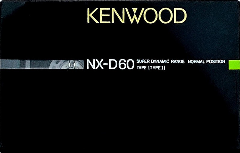 Compact Cassette Kenwood NX 60 Type I Normal 1989 Worldwide