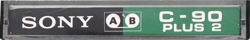 Compact Cassette Sony 90+2 "High Fidelity" Type I Normal 1974 USA