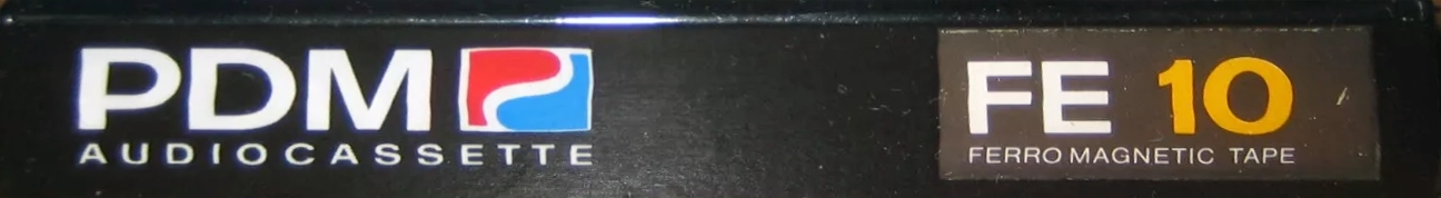 Compact Cassette PDM FE 10 Type I Normal 1988 Europe
