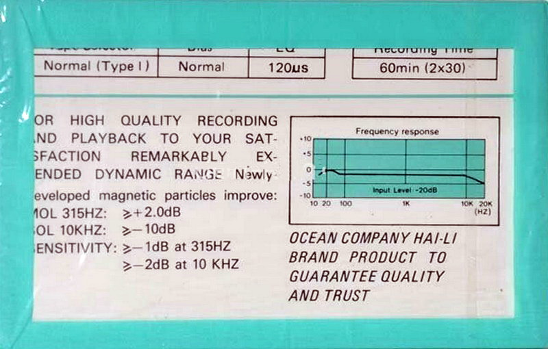 Compact Cassette: Unknown Haili -  45