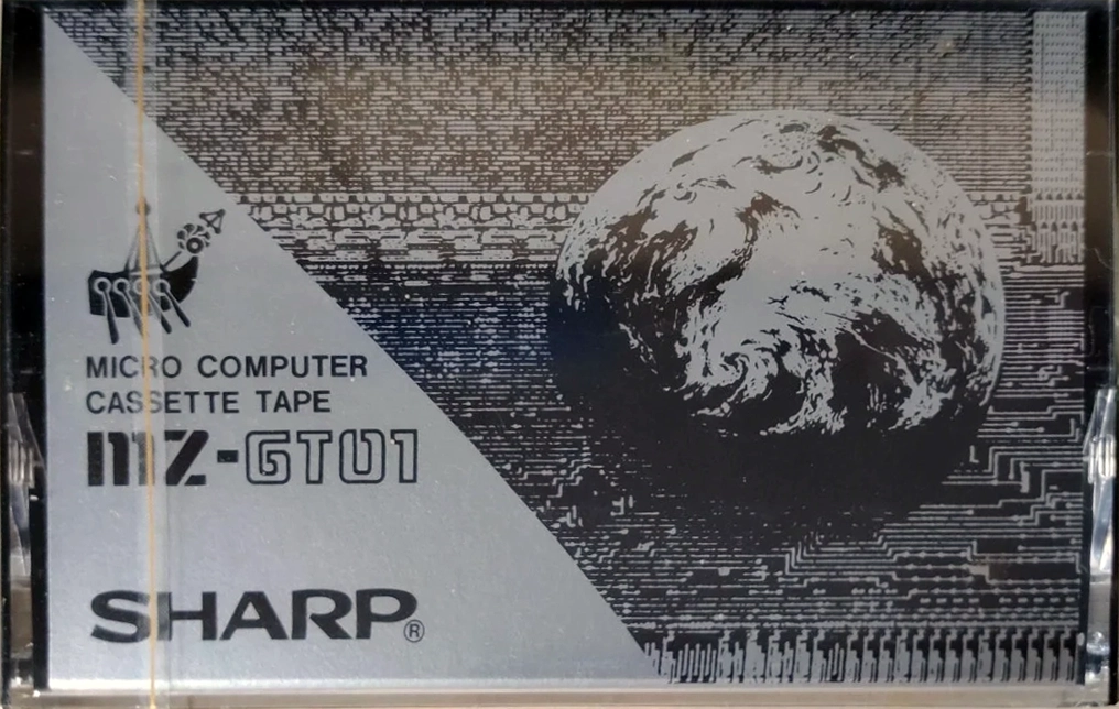 Compact Cassette Sharp 15 "MZ-GT01" Computer Cassette 1979 Japan