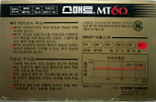 Compact Cassette Smat MT 60 Type IV Metal 1984 South Korea