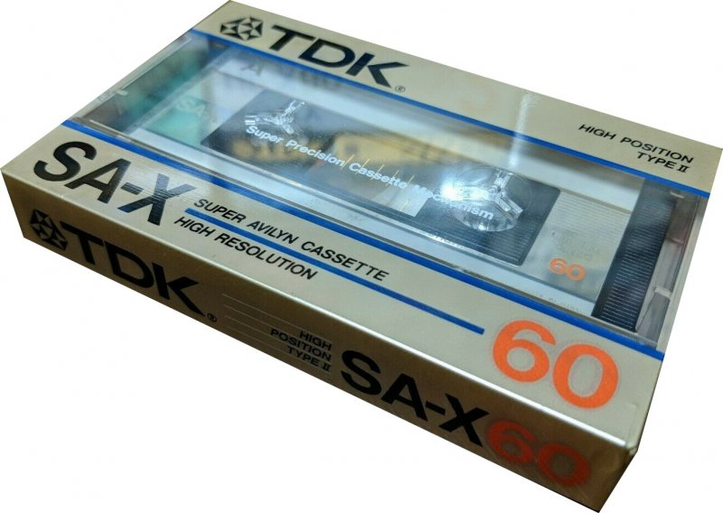 Compact Cassette: TDK  - SA-X 60