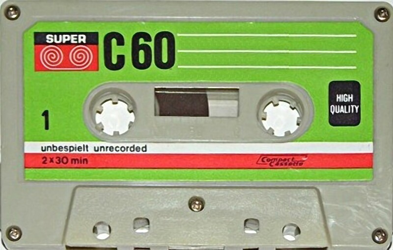 Compact Cassette Super 60 Type I Normal 1979 Germany