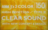 Compact Cassette AXIA J`z 2 Color 150 "JZ2J 150" Type II Chrome 2000 Japan