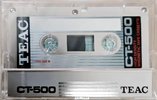 Compact Cassette Teac CT "CT-500H" Computer Cassette 1981 Worldwide
