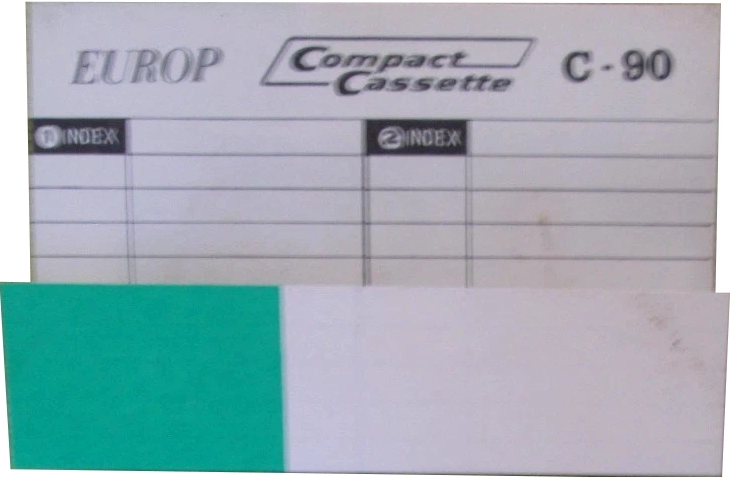 Compact Cassette Europ 90 Type I Normal Unknown Country