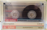 Compact Cassette Iplas 60 Type I Normal 1990 Yugoslavia