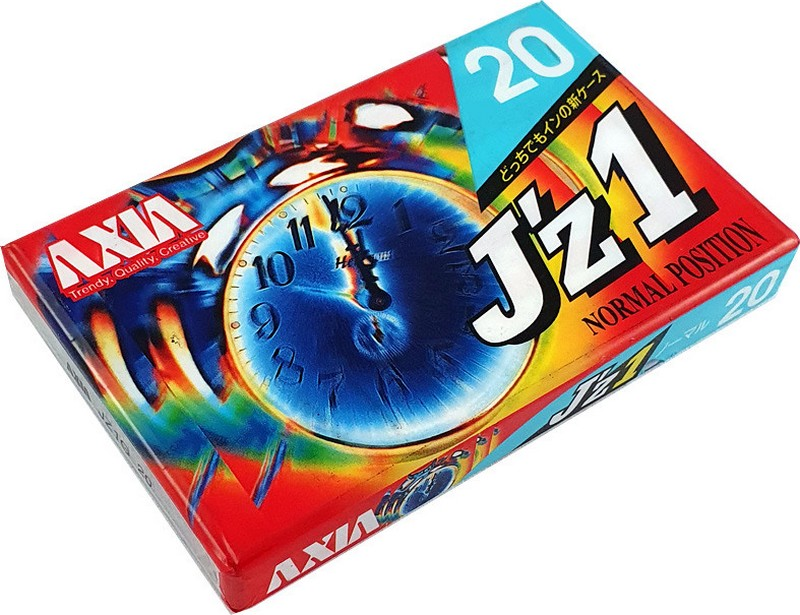 Compact Cassette AXIA J`z 1 20 "JZ1G 20" Type I Normal 1997 Japan