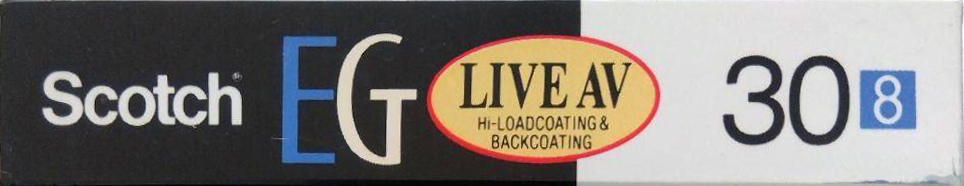 Video8, Hi8, Digital8 Scotch EG 30 Type IV Metal 1992 Japan