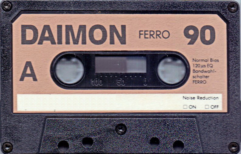 Compact Cassette Daimon 90 Type I Normal 1982 Germany
