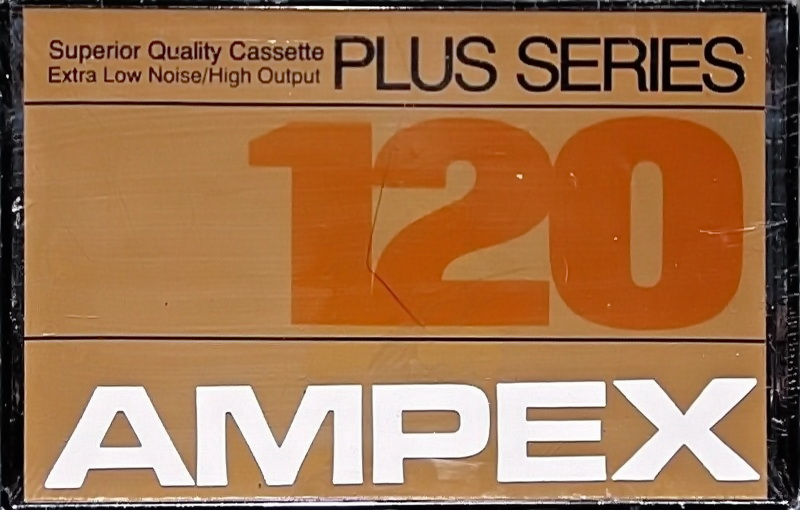 Compact Cassette Ampex Plus Series 120 Type I Normal 1978 Mexico
