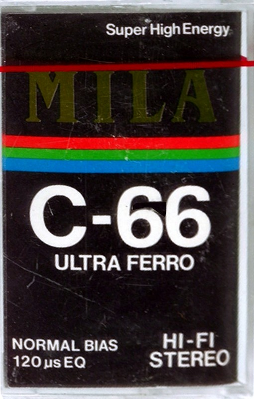 Compact Cassette Mila 66 Type I Normal Hong Kong