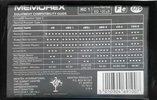 Compact Cassette Memorex dB 60 Type I Normal 1993 Europe