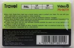 Video8, Hi8, Digital8 Sony HG 90 "Video8 P5-90TR Travel" Type I Normal 1993 Europe