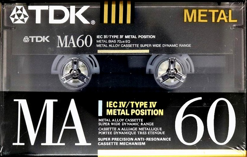 Compact Cassette: TDK  - MA 60