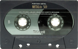 Compact Cassette Maxell Metal UD 50 "M-UD50(F)" Type IV Metal 1992 Japan