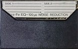 Compact Cassette Olmark Supeferro HDX 60 "AGFA Fe-I S" Type I Normal 1986 Germany