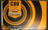 Compact Cassette Grohag 60 "Dominant" Type I Normal Unknown Country